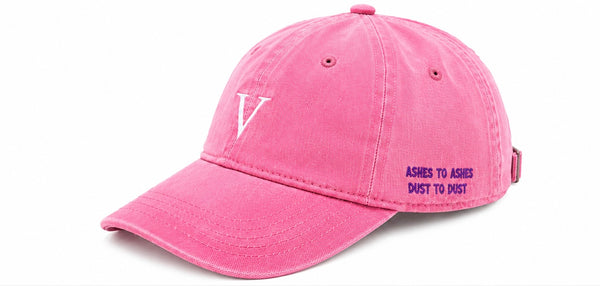 Ashes to Ashes Cap – Pink
