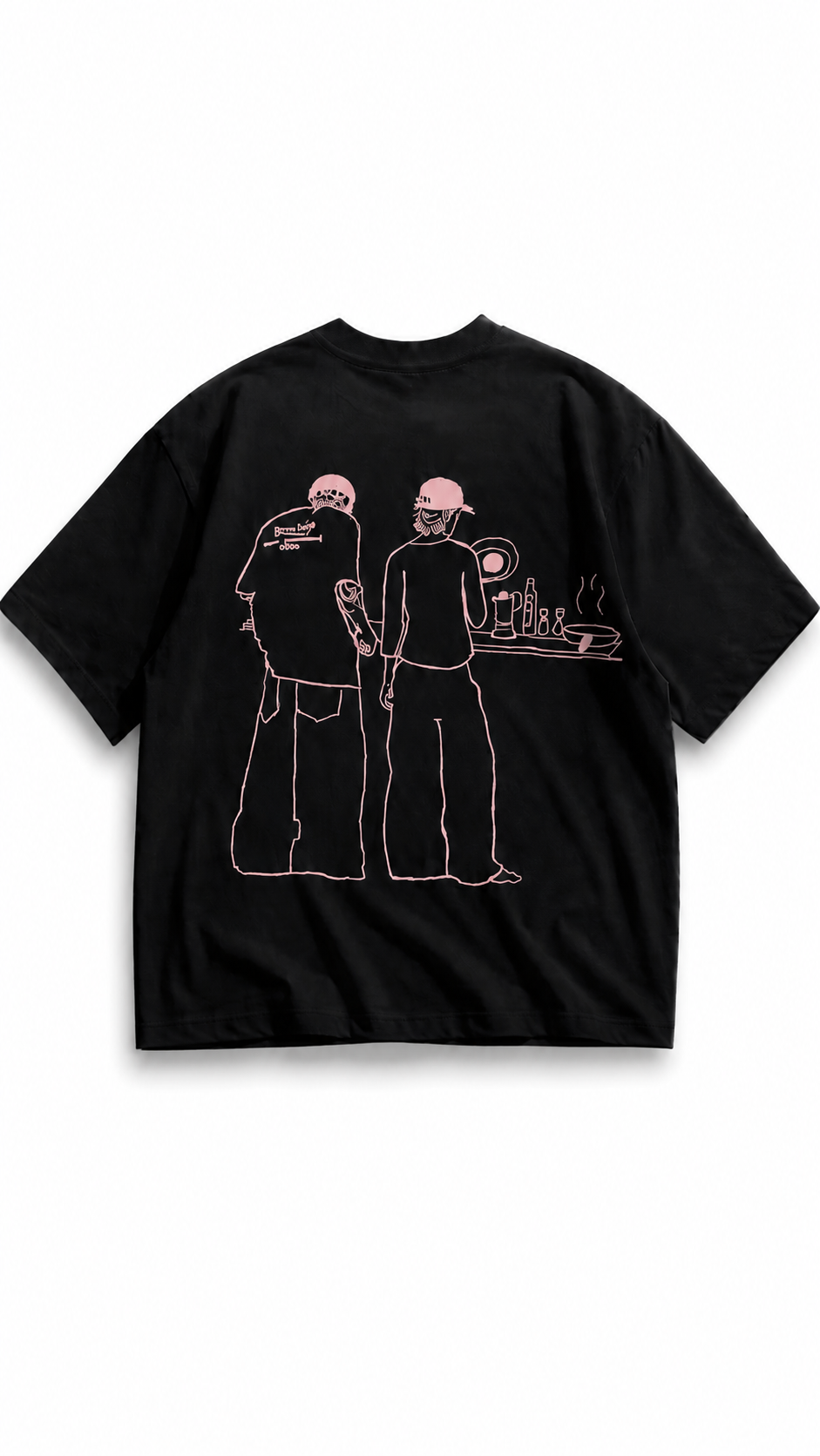Pink Line Tee