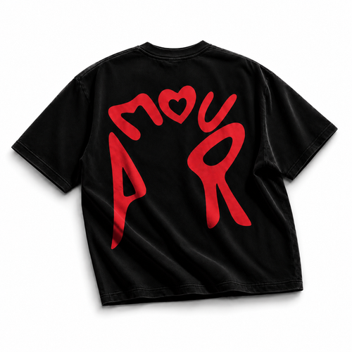 Amor red Tee